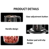Electric Grinder Home 3L Glass Bowl Vegetable Chopper Meat Mincer Stirring Machine Maker Blender Large Capacity Kitchen Utensils 5