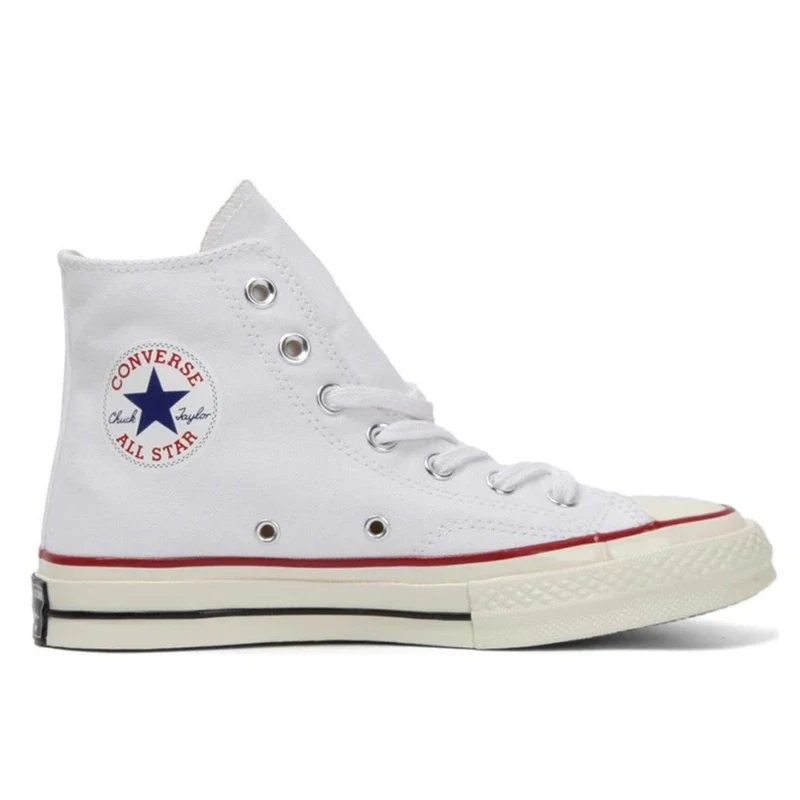 thumbnail image 1 of Converse 1970s Chuck Taylor All Star Classic Canvas Zapatos casuales de corte alto para hombre y mujer Zapatillas deportivas cómodas para patinetas, 1 of 5
