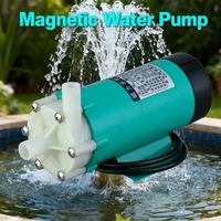 ปั๊มน้ำแม่เหล็กขนาดเล็ก ทนสารเคมี ปั๊มน้ำหมุนเวียนแบบแม่เหล็ก พกพาสะดวก ประหยัดพลังงาน ปั๊มจุ่มใต้น้ำ 1
