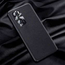 Custodia per telefono in pelle di lusso e silicone