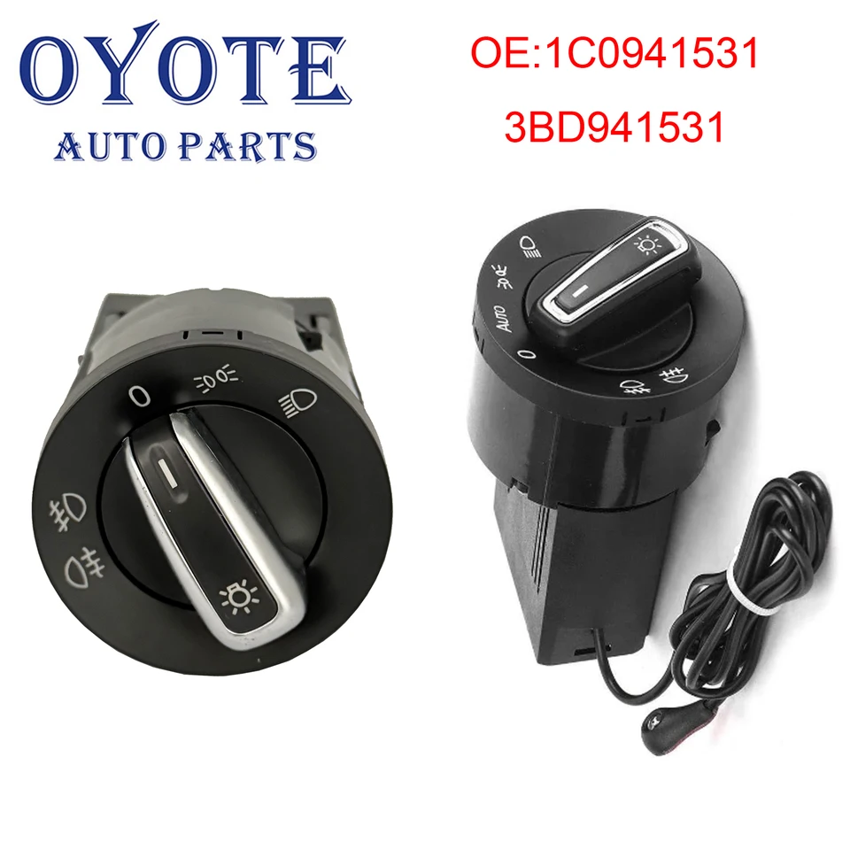 Interruttore Automatico Fari Auto - Sensore Luce Per MK4 E B5 - Foto 3