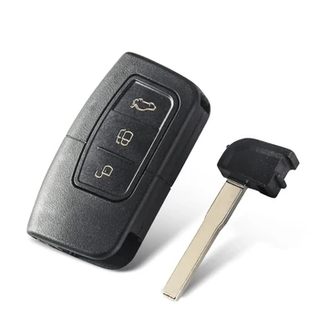 Chiave telecomando per Ford Focus Mondeo Galaxy S-Max - KEYYOU spedizione gratuita 3 pulsanti a distanza chiave Shell caso per Ford Focus Mondeo Galaxy
