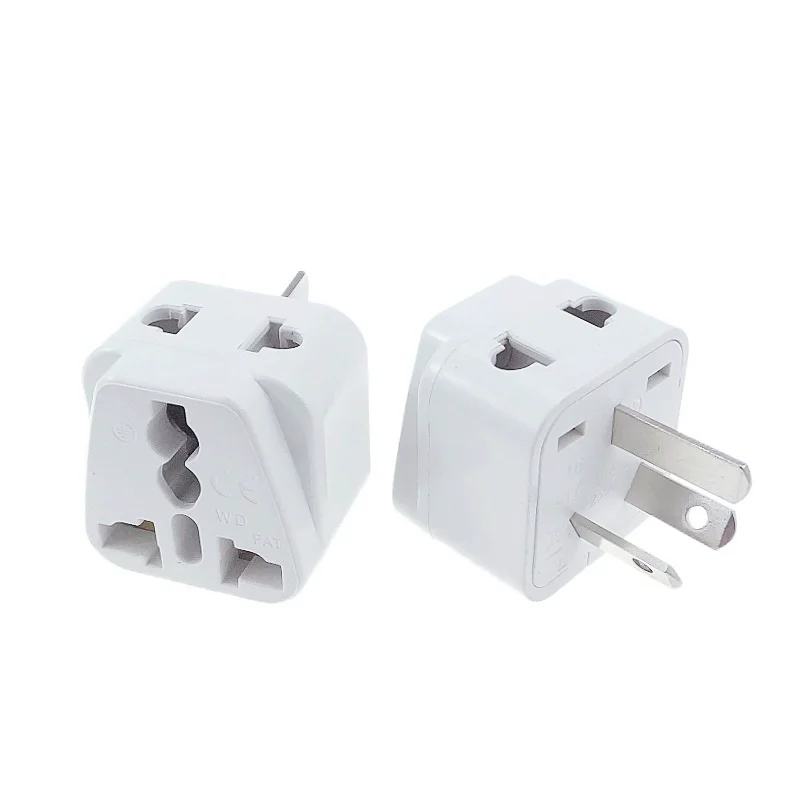 Australia New Zealand China Power Plug Adapter AU Travel Adapter 2 in 1 USA Grounded Outlet Universal Socket-Type I-Argentina