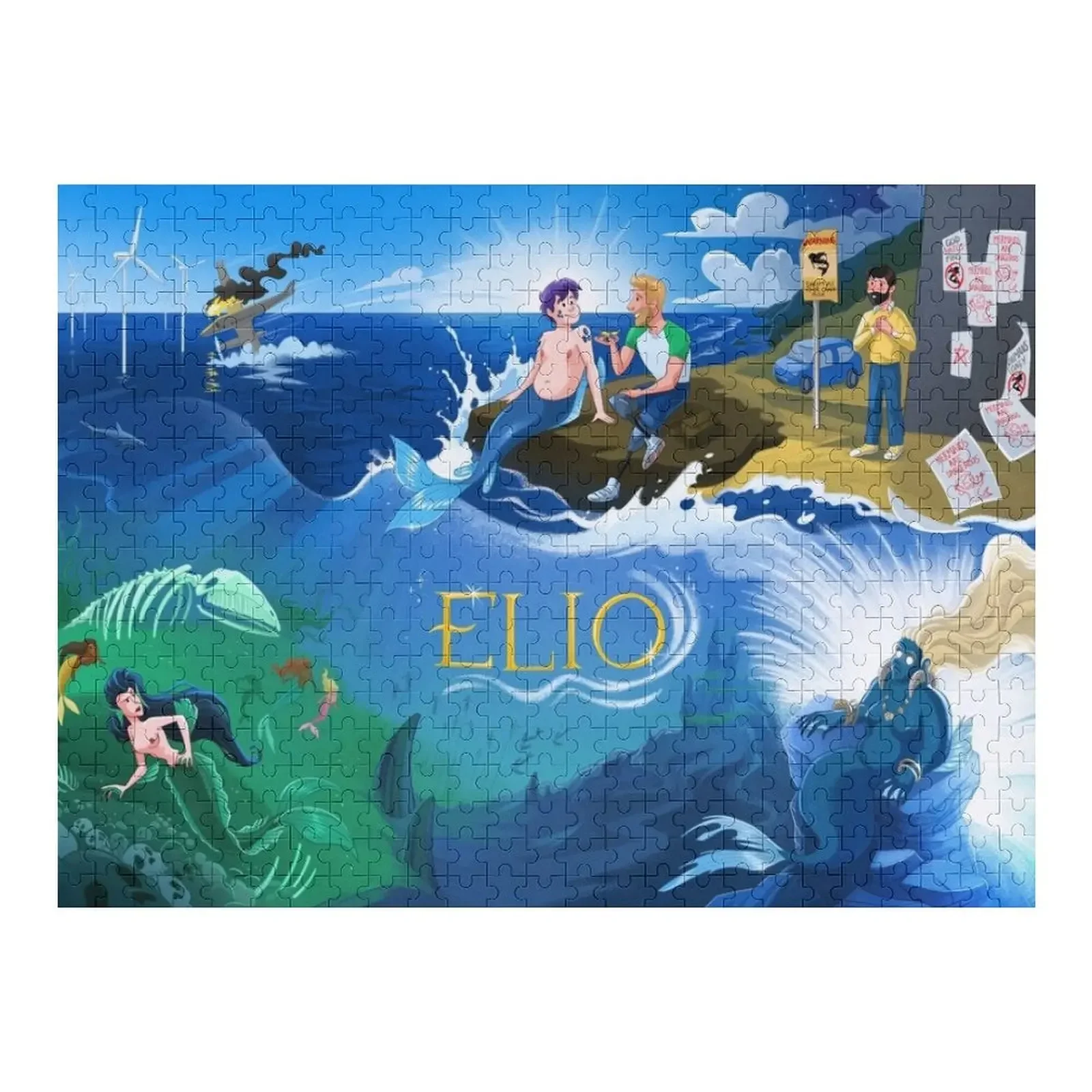 Elio & cie Jigsaw Puzzle Novel Toys For Children 2022 Personalized Toy Wooden Adults Puzzle elio