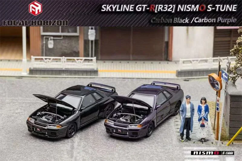 

Предварительная продажа, фокусный Horizon FH 1:64 Skyline GT-R R32 Nismo S-Tune, полностью карбоновая Ограниченная Коллекция моделей автомобилей литых под давлением