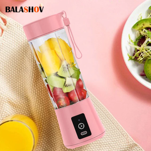 Portable Electric Juicer 300ml USB Rechargeable Fruit Vegetable