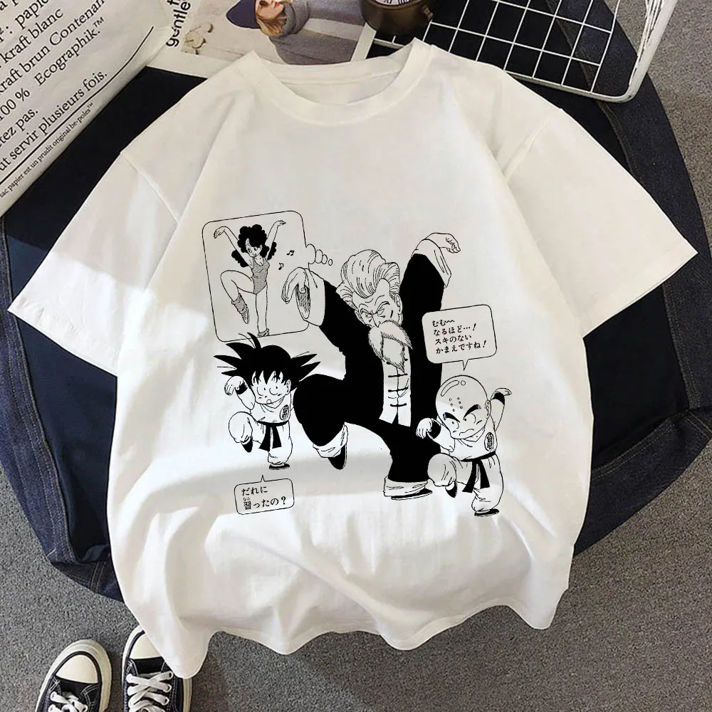 Dragon Ball Children T-Shirts Son Goku Anime T Shirt Kid Cartoons Kawaii Casual Clothes Super Saiyan Boy Girl Tops Tees kids anime t shirts
