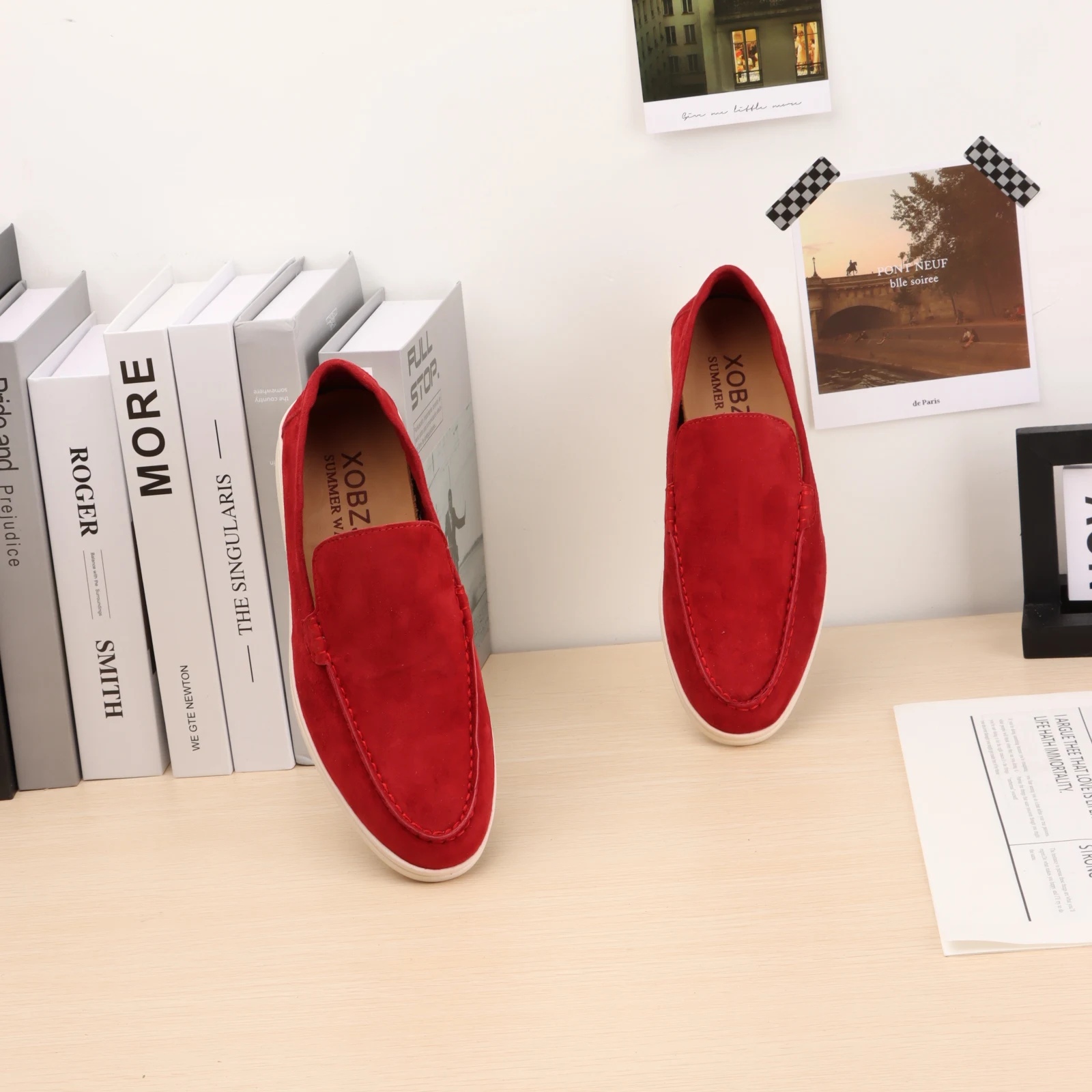 Casual Fashion Comfortable Women's Flat Shoes 2024 Summer New Luxury Brand leather Men's Casual Shoes Sneakers Loafers Moccasin