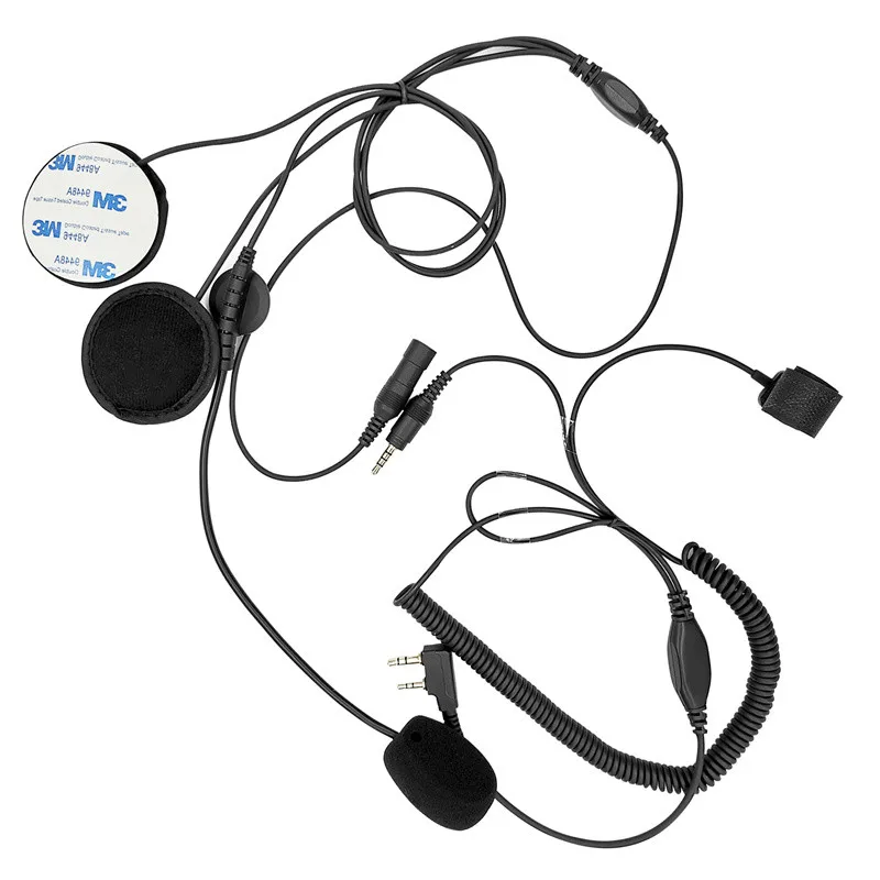 

RISENKE-Army Radio Headset, Noise Cancel Inside Helmet
