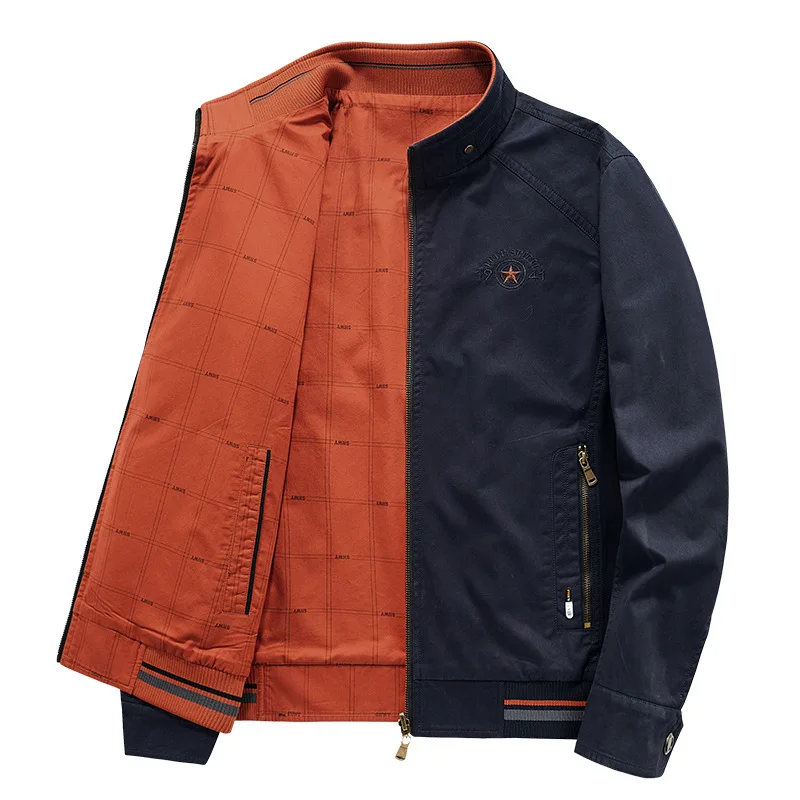 Military Jacket Reversible Men's Reversible Jacket Autumn Jacket Coats New Arrival
