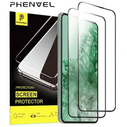 Premium 2-Piece Tempered Glass Screen Protector Set (For Pixel 7A)