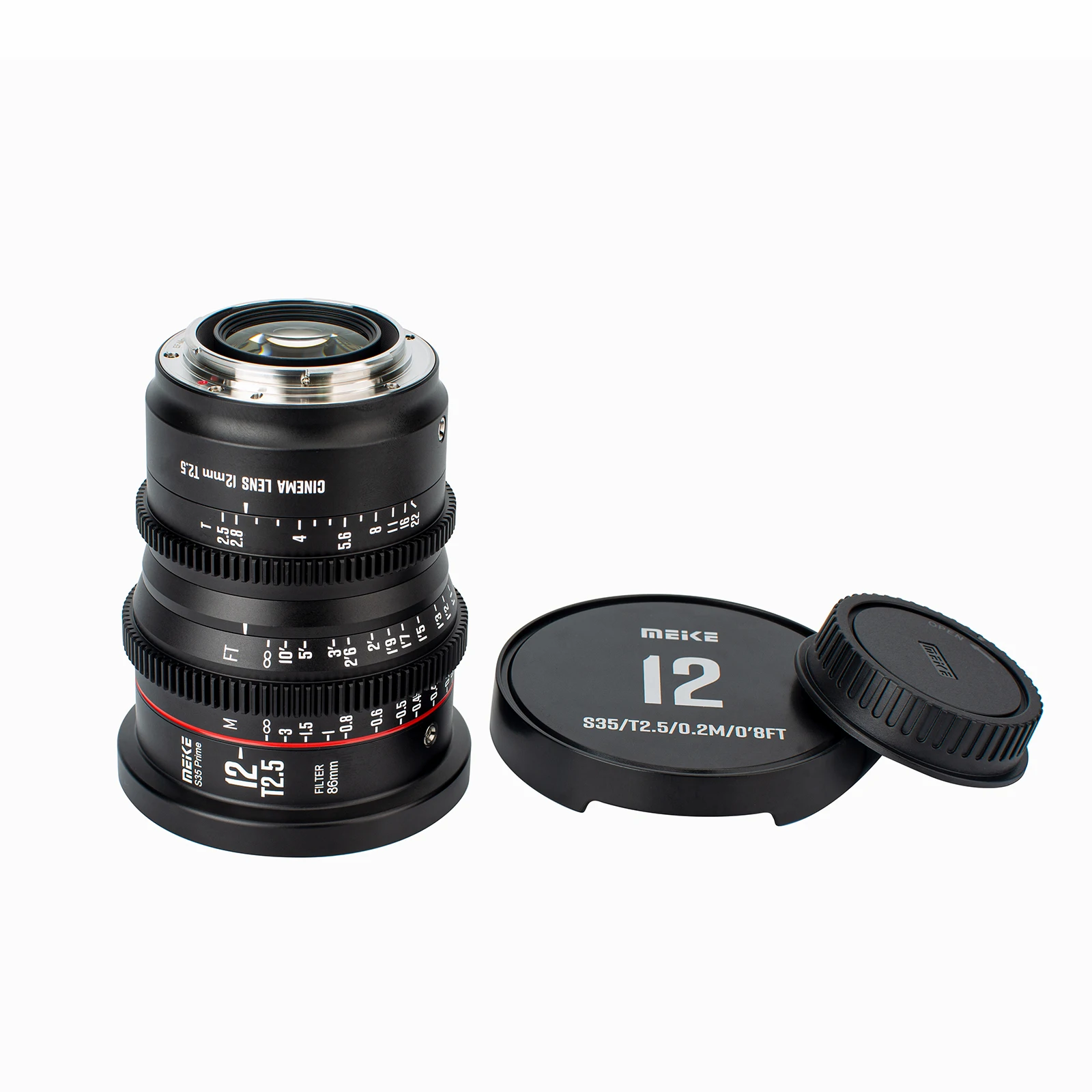 その他 Meike Prime 12mm T2.5 Super 35 PL Meike Super 35 Prime Cinema Lens-12mm T2.5 for Canon EF
