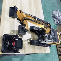 RC Excavator Hydraulic Model 1/14 945 RC Excavator Upgrade 5-way Valve PL18ev RC Engineering Excavator Metal Model Toy 1