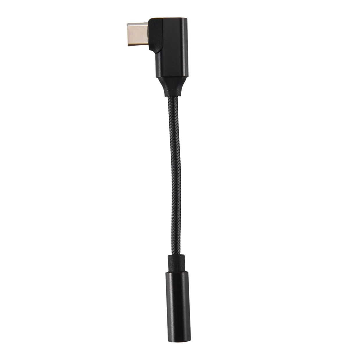 

USB C to 3.5mm Headphone Adapter 90 Degree Type C Portable Headphone Amplifier DAC for iPad Pro Huawei Samsung Galaxy
