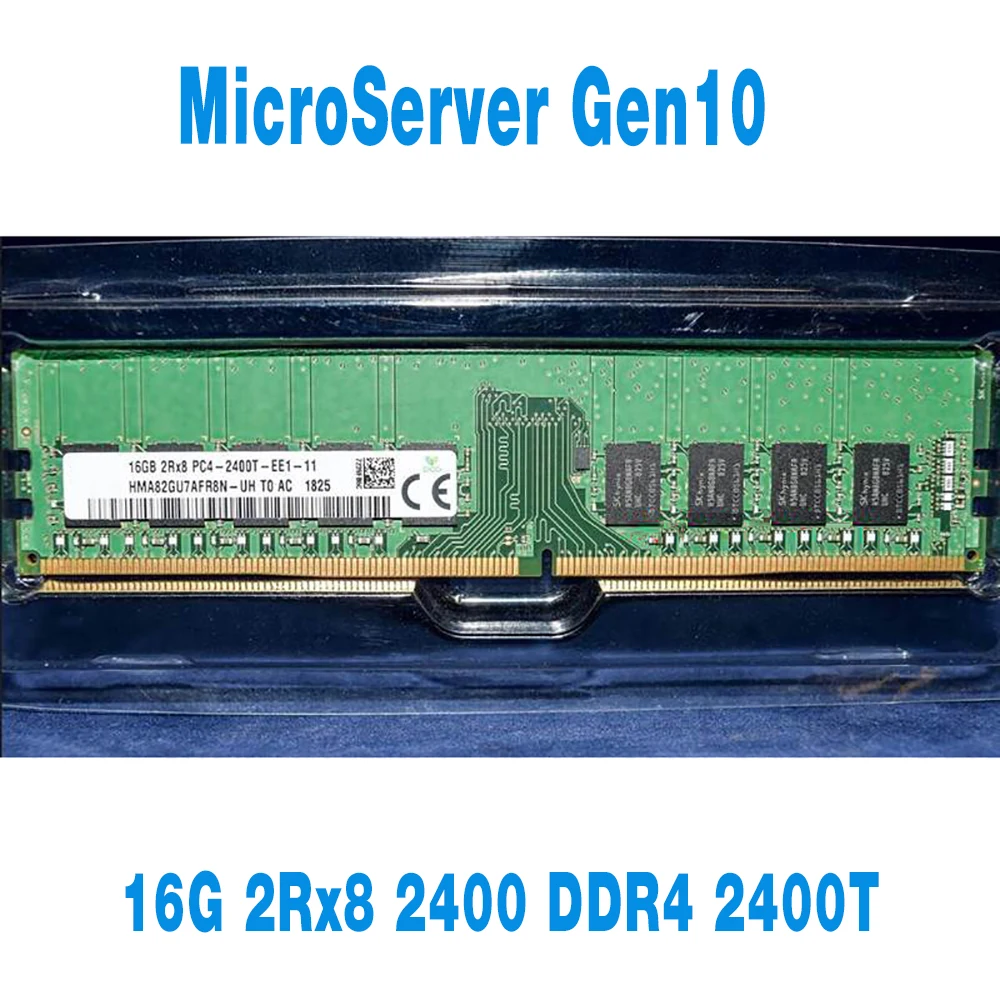 1 Pz Per Hpe 16Gb 16G 2 Rx8 2400 Ddr4 2400T Ecc Udimm Memoria Server Nave Veloce Di Alta Qualità Microserver Gen10