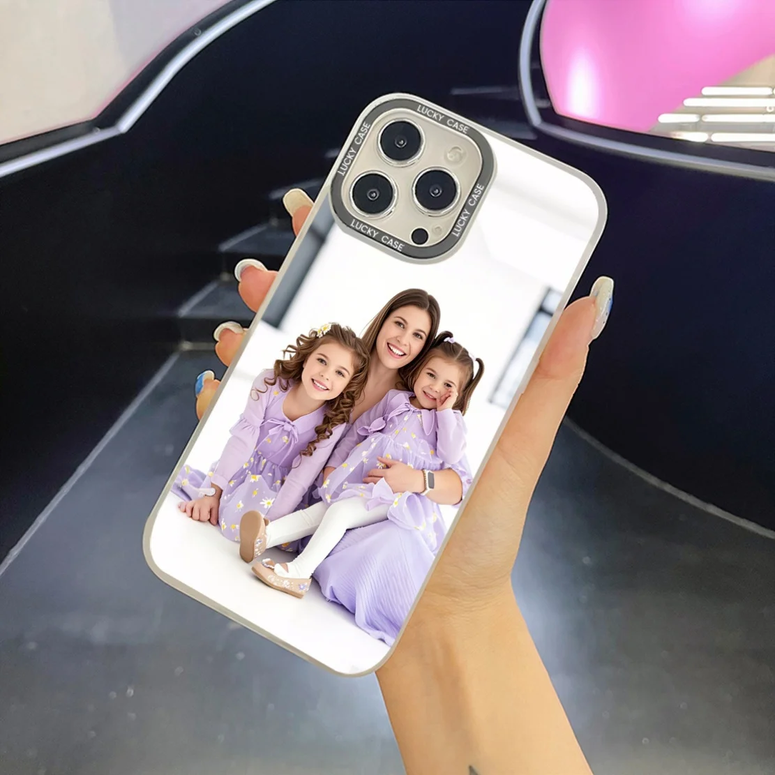 Customizable Shockproof Phone Cover with DIY Photo Personalization