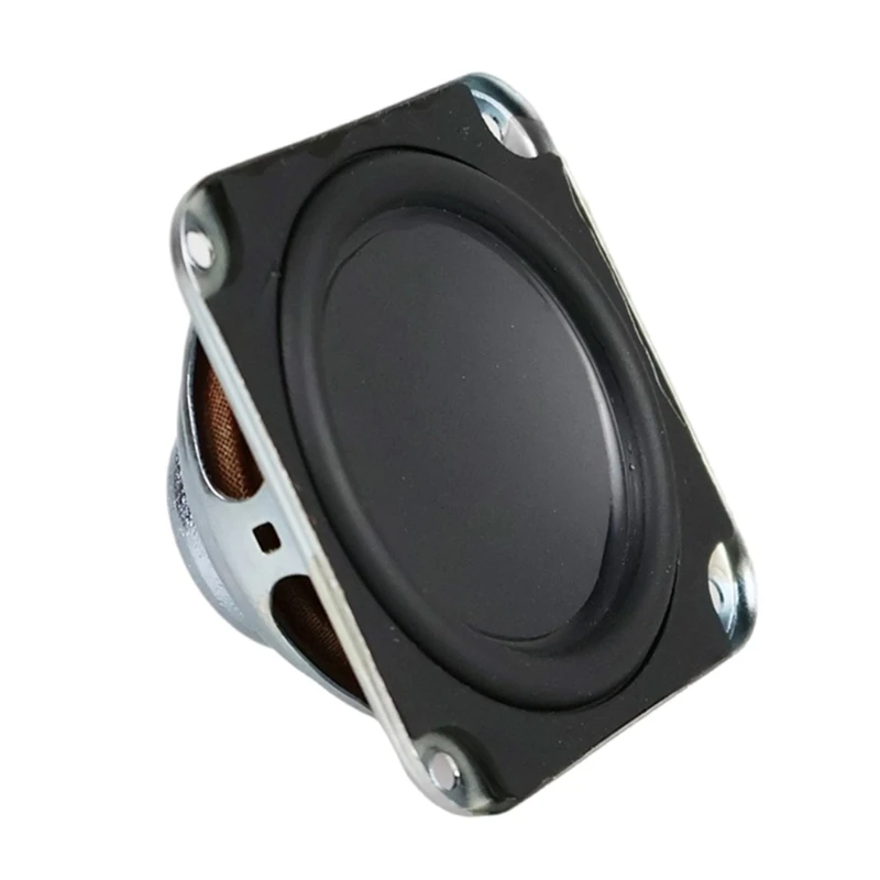Speakers 2Pcs 4Ohm 5W Loudspeaker Rubber Side Amplifier