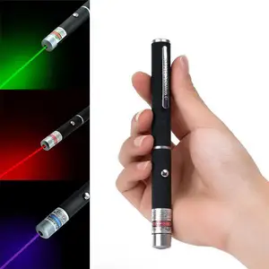 650nm 5mw Red Green Blue-Violet Light Pen Sand Table Pointer Pen For Office School Presentation Tease Cat Dog Highlighter Pens