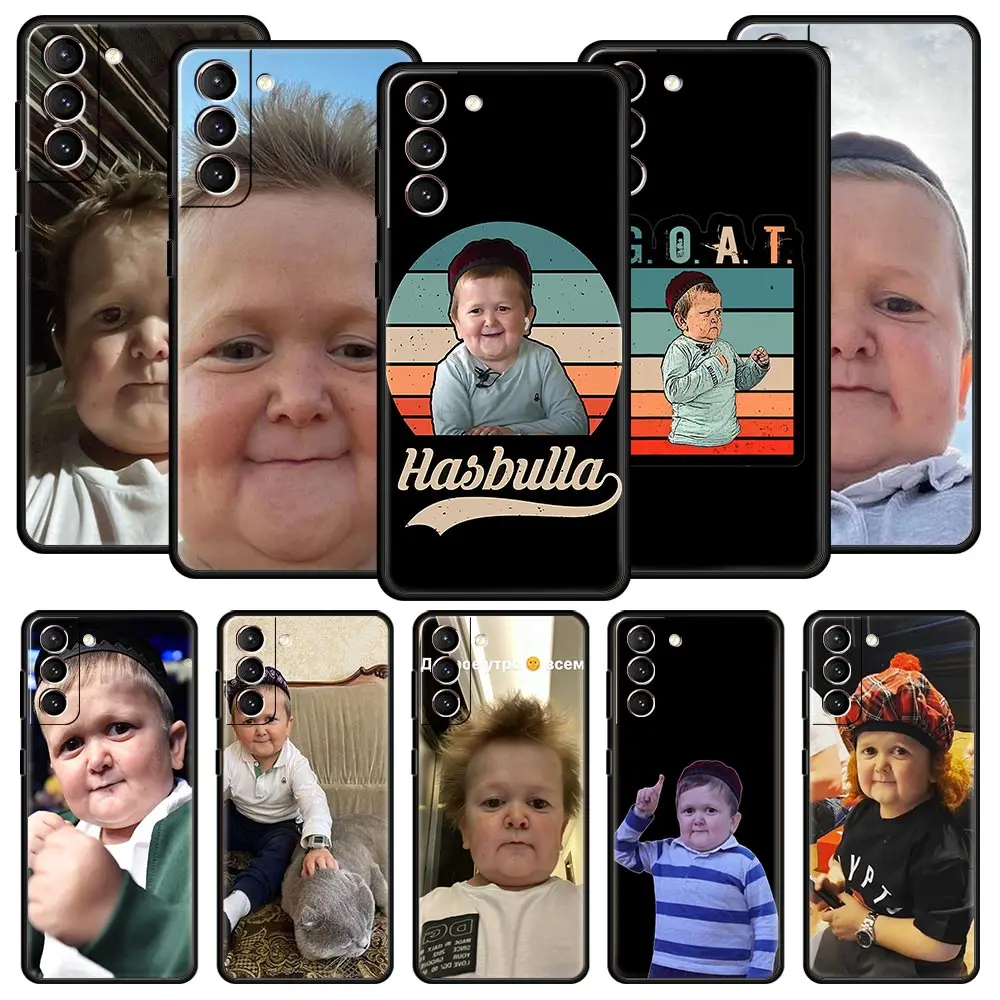 Comical Hasbulla Soft Silicone Phone Case - Durable Cover Bumper