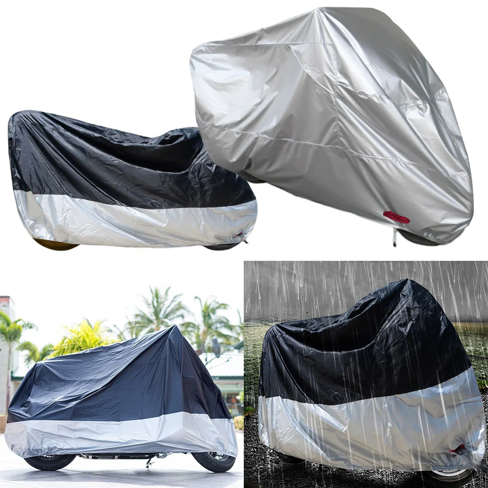 

1pc Sun Protection Cover 210D Oxford Cloth Electric Bicycle Rainproof Cover Sunproof Dustproof Cover For Ebike Motorcycle