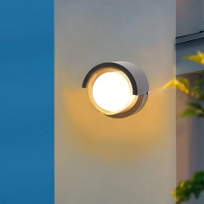 Outdoor Wall Light Waterproof Led Outdoor Lighting Porch Lights Balcony Garden Lights Bedroom Living Room Home Decor Lighting