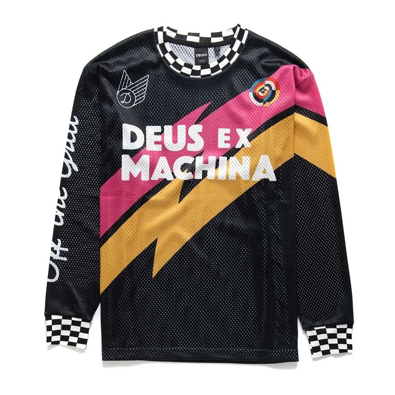 Racing jersey For man's Long sleeve Motocross T-shirt DEUS EX MACHINA SportWear Bike Enduro Motorcycle Moto Mountain Downhill