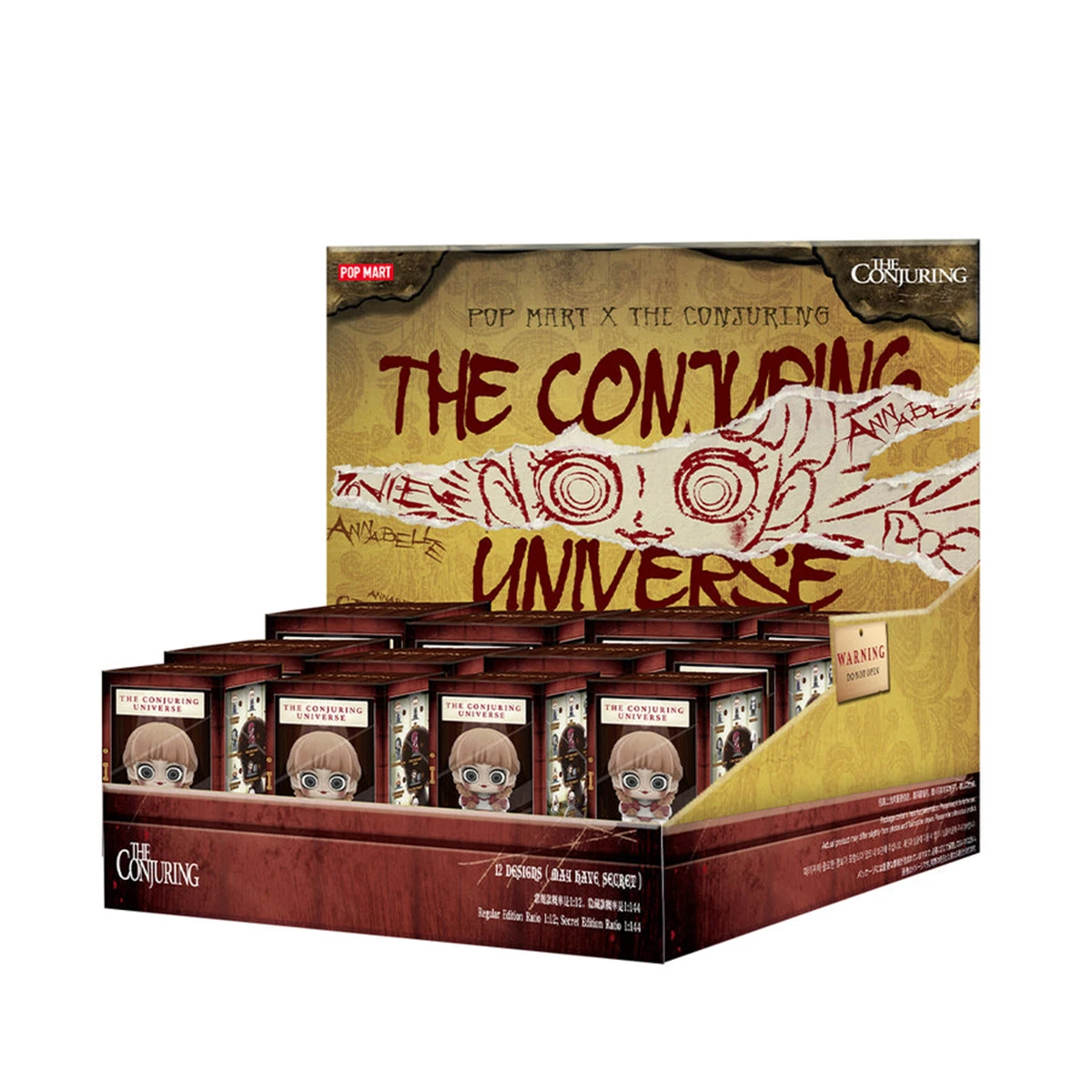 thumbnail image 1 of POP MART Warner Bros. The Conjuring Universe Series Blind Box Surprise Box Original Action Figure Cartoon Model Mystery Box, 1 of 5