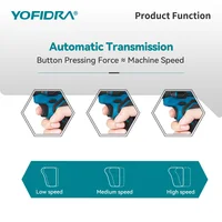 Perceuse à percussion électrique sans fil YOFIDRA 900N.M 13MM, 20+3 réglages de couple, visseuse portative, outil électrique compatible avec batterie Makita. 3