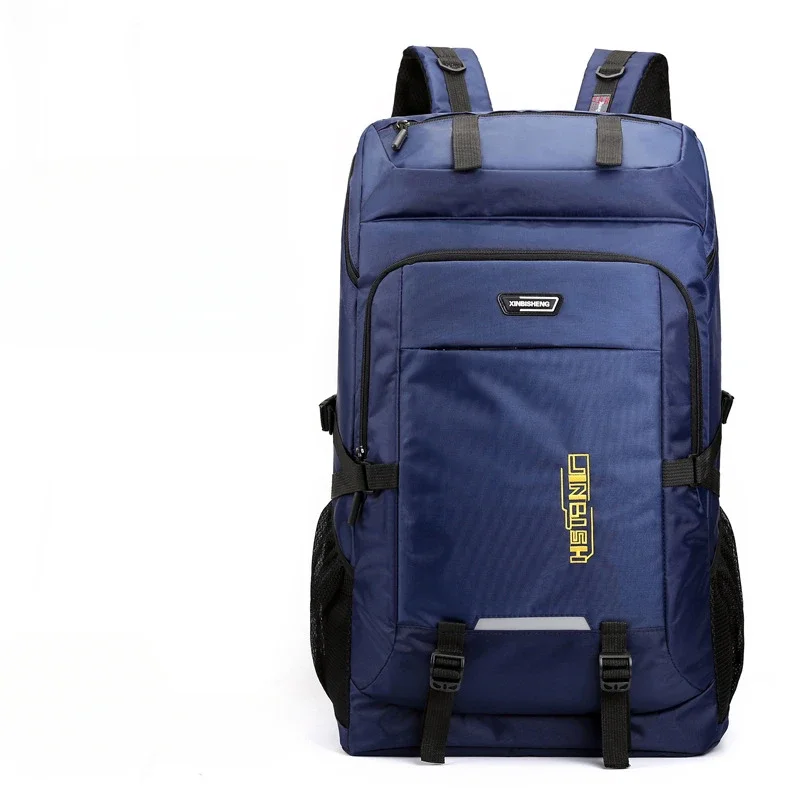 60L 80L Hiking Camping Backpack Nylon Waterproof Large Capacity Luggage Rucksack Men Women Outdoor Climbing Travel Sports Bag 2