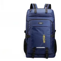 60L 80L Hiking Camping Backpack Nylon Waterproof Large Capacity Luggage Rucksack Men Women Outdoor Climbing Travel Sports Bag 2