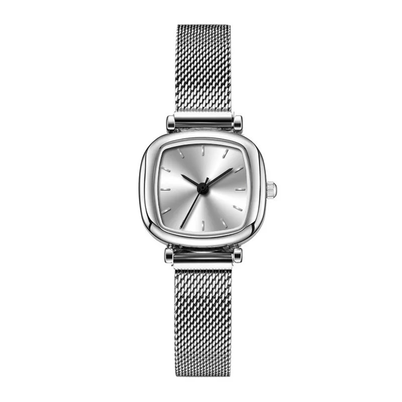 Ladies watch ins style fashion compact temperament mesh belt ladies quartz watch