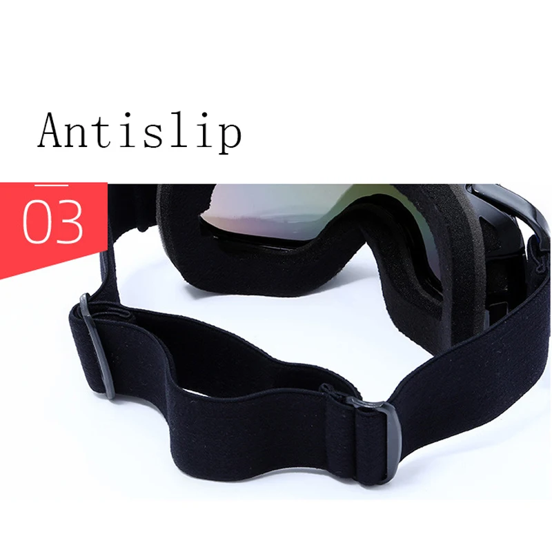 Glasses Skiing Goggles High-definition Anti-fog Snow Glasses Ski Winter Windproof Snowboard Snowmobile Eyewear