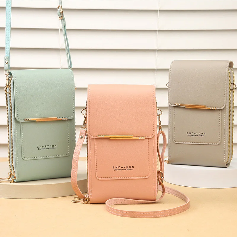 Buylor Women's Handbag Touch Screen Cell Phone Purse Shoulder Bag