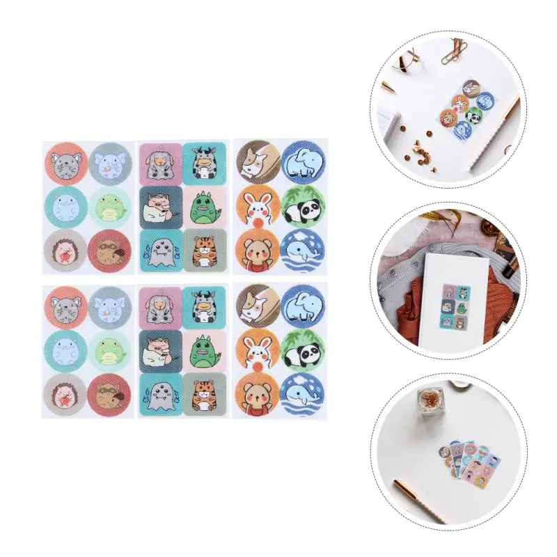 216Pcs Cartoon Mug Patch Pure Plantaardige Etherische Olie Anti-Muggen Patch Stickers Voor Kinderen Peuter Baby Kinderen