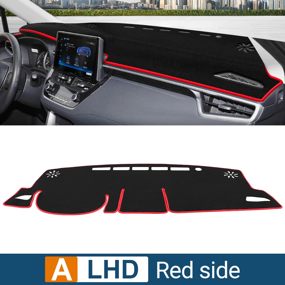 Deluxe Hybrid Car Dashboard Sun Shade Mat - Non-Slip Pad Cover Carpet Accessories