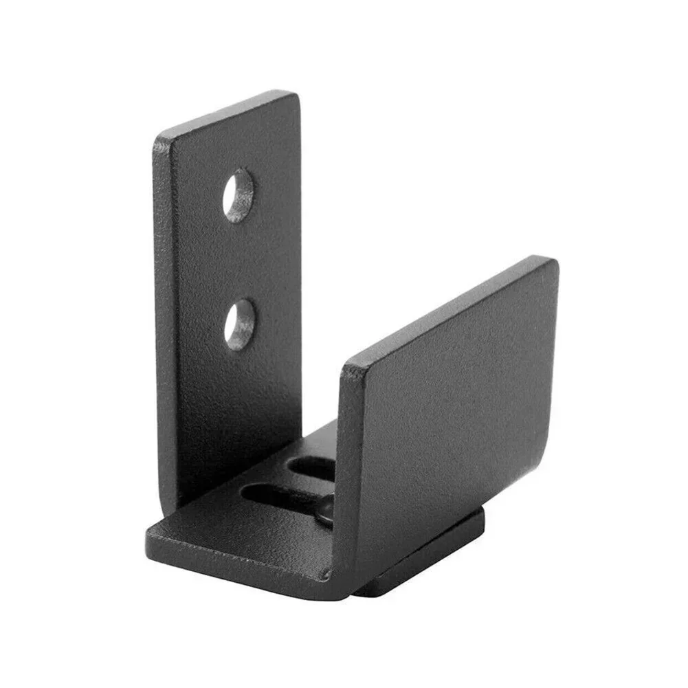 Barn Door Guides Carbon Steel Adjustable Sliding Door Floor Hardware Bottom Barn Guide Roller Decor With Screws sliding barn door guide