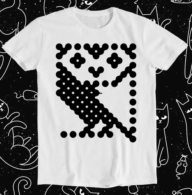 

Забавная Ретро футболка Acorn Micro Model B с принтом совы, 1246