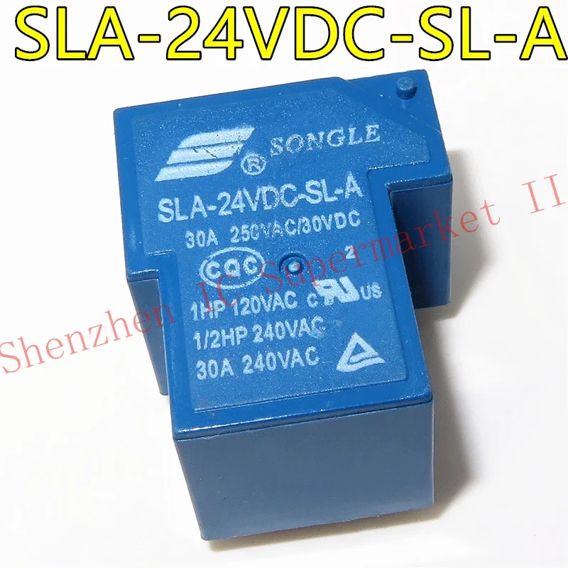 SLA-24VDC-SL-A 5pins anebo 4pins 24V 30A