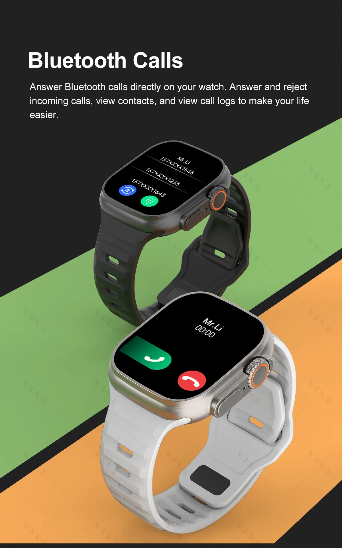 MVQL 2023 ο Ʈ ġ Ʈ ø 8 NFC Smartwatch       2 ġ HD ũ