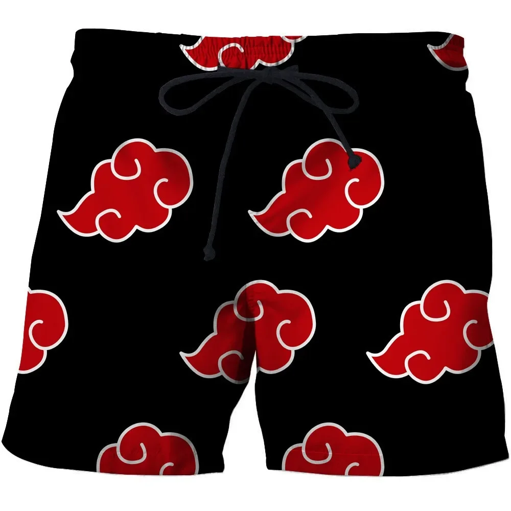 

Пляжные брюки Наруто с 3D Цифровым принтом, полиэстер, дышащие удобные, лучший подарок на день рождения