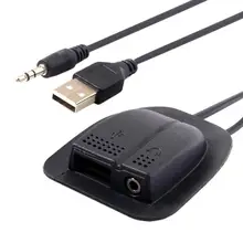 

50cm Backpack External USB 3.5mm Audio Extension Male to Female Charging Cable