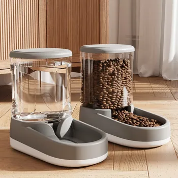 Dog water dispenser cat automatic feeder dog feeding water cat drinking water flowing water unplugged kettle pet supplies