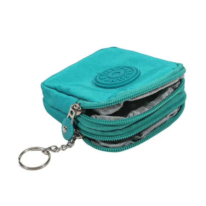 Mini Nylon Coin Purse flat lay