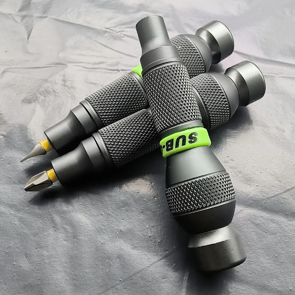 

Self-locking 6.35mm precision driver All-aluminum alloy screwdriver Handle port Quick-release strong magnetic screwdriver