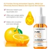 Vitamin C Facial Essence Hyaluronic Acid Dark Skin Brighten Serum Fade Fine Lines Moisturizing Repair Dull Serum Face Skin Care 3