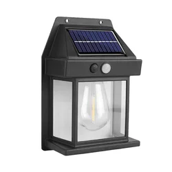 Enhanced Solar LED Street Light - Waterproof Outdoor Lamp for Garden, Yard, and Pathway Decoration (Black)