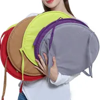 38/30cm Round Chair Cushion Seat Pad Cotton Shell Filling Soft Cushion Dining Chair Cushion With Ties Non-Slip Chair Pad 2