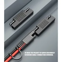 Adaptateur inverse de polarité SAE, connecteurs SAE vers SAE pour panneau solaire, chargeur de batterie, entretien de moto 3