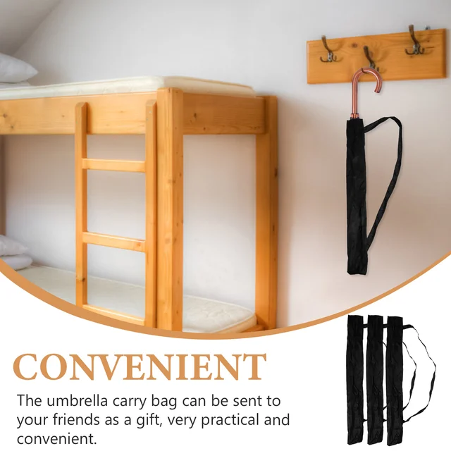 Esernyőshordozó Táska Poliészter Összecsukása Az Esernyők Vízálló Tasakvédővé - Image 5