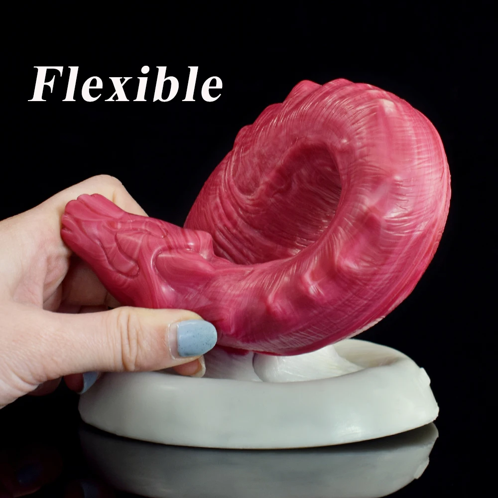 Dildo De Silicone Cabeça Do Grande Dragão Poll